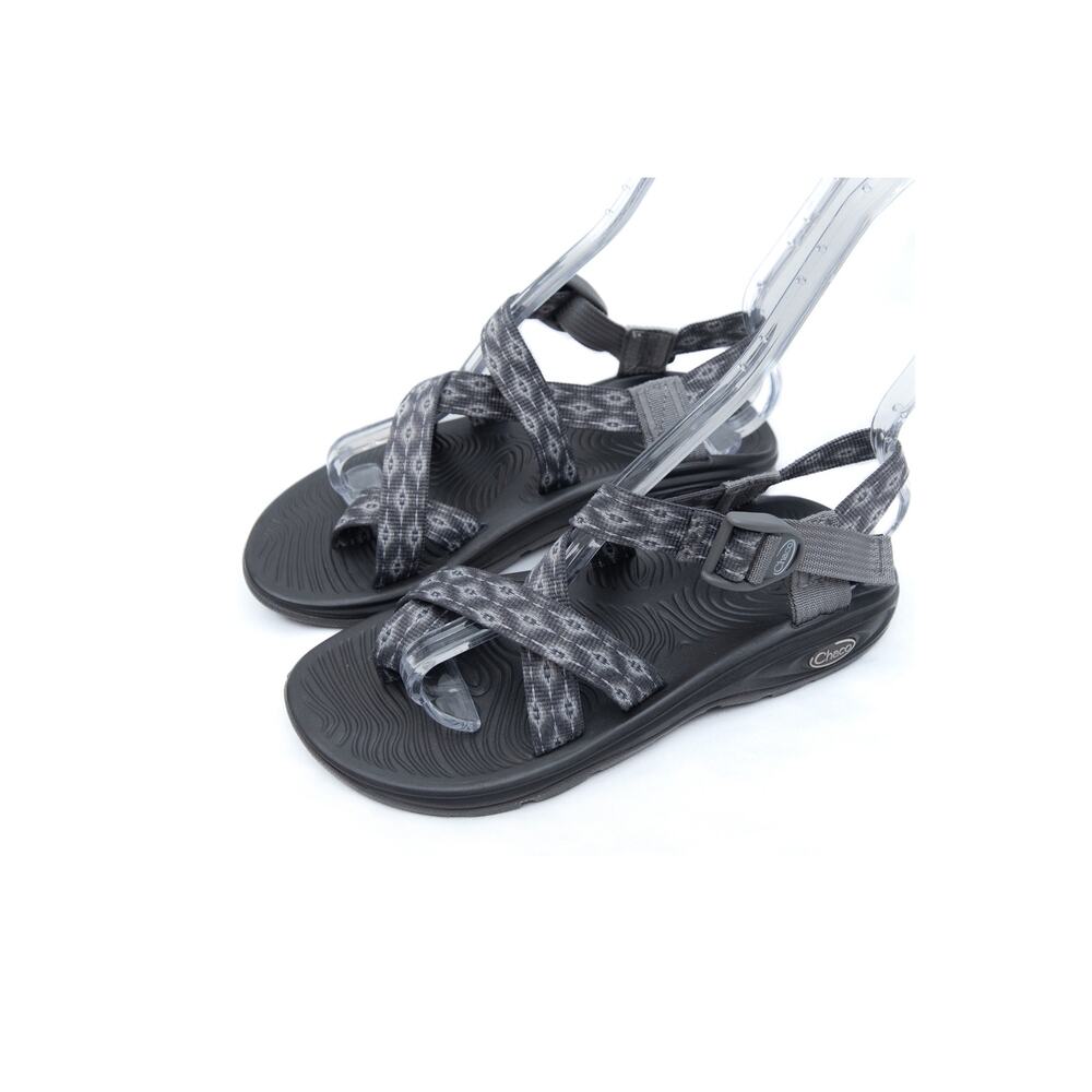 New Chaco ZVolv 2 Nova Gray Outdoor Hiking Water Sandals Size 7